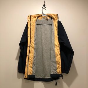 Reebok Windbreaker Navy/Yellow/Gray